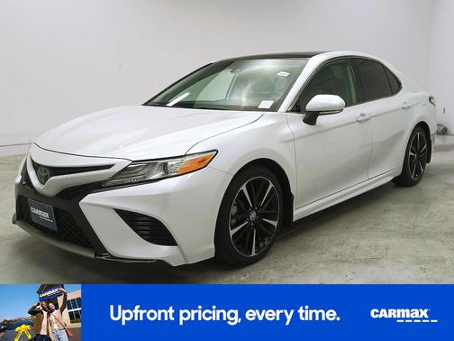 White 2020 Toyota Camry XSE