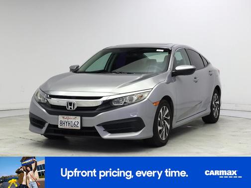 Gray 2016 Honda Civic EX
