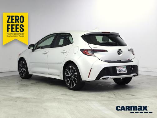 White 2021 Toyota Corolla Hatchback XSE