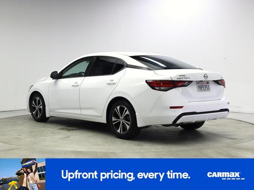 White 2022 Nissan Sentra SV