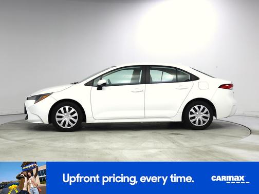 White 2022 Toyota Corolla LE