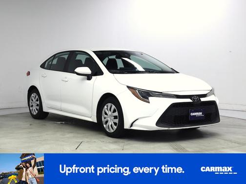 White 2022 Toyota Corolla LE