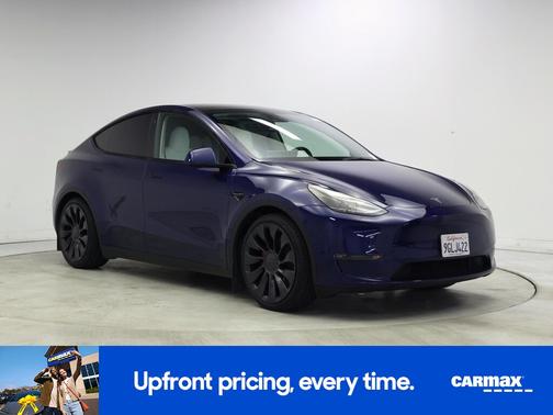 Blue 2023 Tesla Model Y Performance