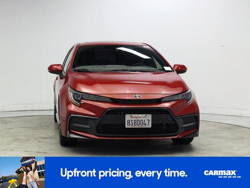 Red 2020 Toyota Corolla XSE