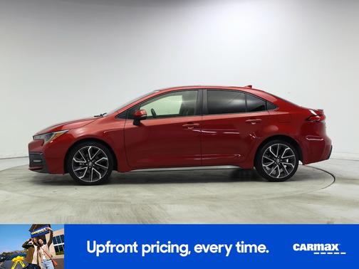 Red 2020 Toyota Corolla XSE