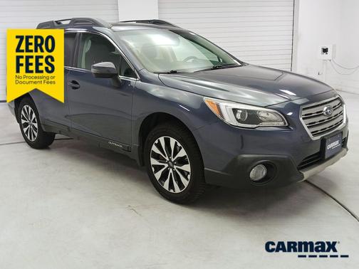 Blue 2017 Subaru Outback 2.5I Limited