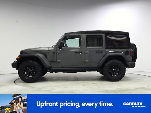Gray 2020 Jeep Wrangler Unlimited Sport