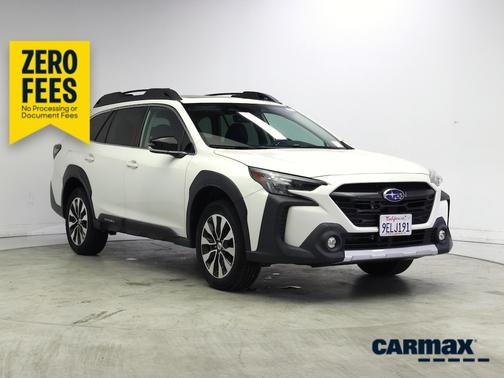 White 2023 Subaru Outback Limited