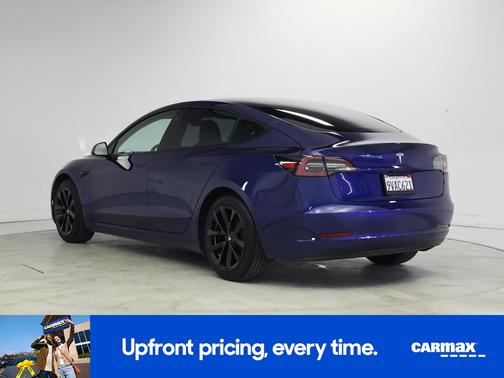 Blue 2021 Tesla Model 3 Standard Range Plus