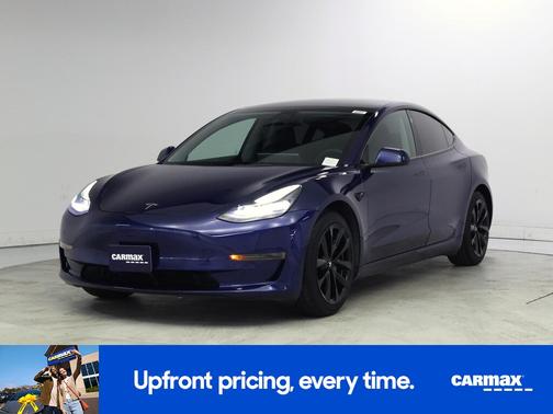 Blue 2021 Tesla Model 3 Standard Range Plus