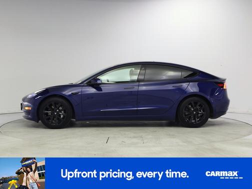 Blue 2021 Tesla Model 3 Standard Range Plus