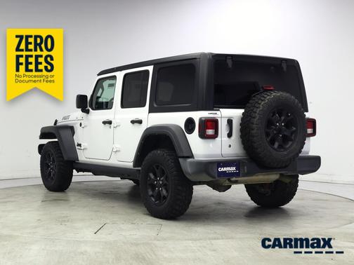 White 2022 Jeep Wrangler Unlimited Sport