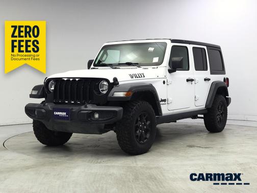 White 2022 Jeep Wrangler Unlimited Sport