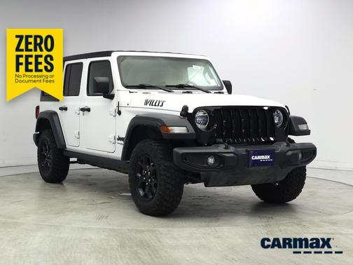 White 2022 Jeep Wrangler Unlimited Sport