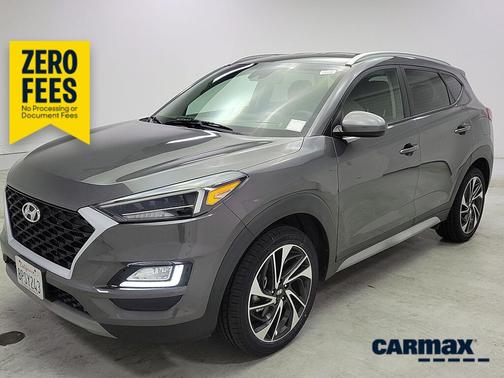 Gray 2020 Hyundai TUCSON Sport