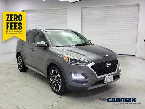 Gray 2020 Hyundai TUCSON Sport