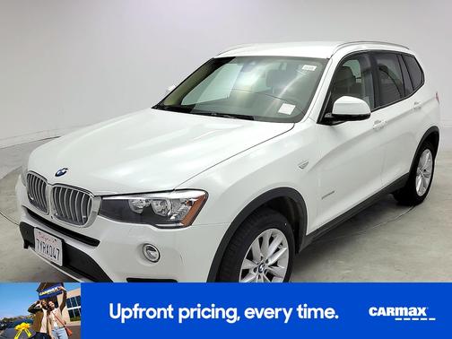 White 2017 BMW X3 SDrive28i