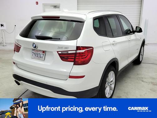 White 2017 BMW X3 SDrive28i