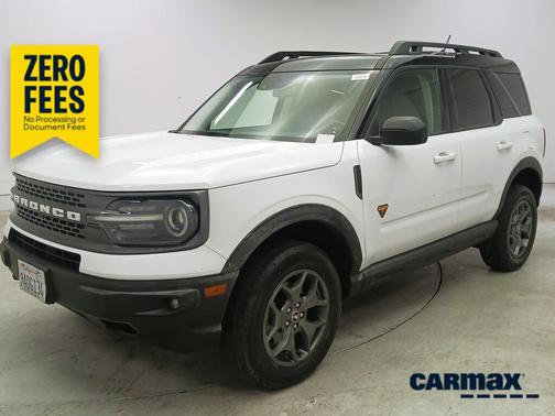 White 2022 Ford Bronco Sport Badlands