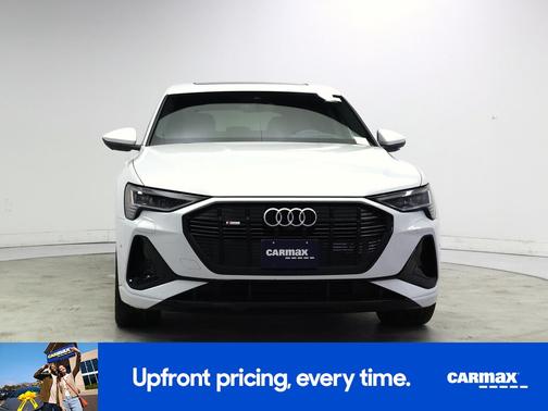 White 2023 Audi e-tron Sportback S-Line Prestige