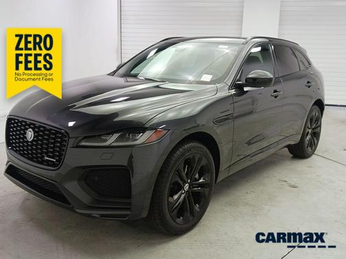Black 2025 Jaguar F-PACE R-Dynamic S