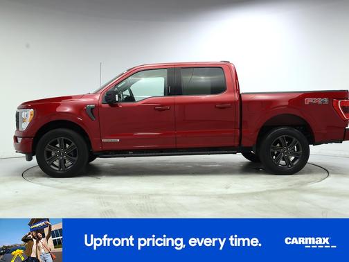 Red 2021 Ford F-150 XLT