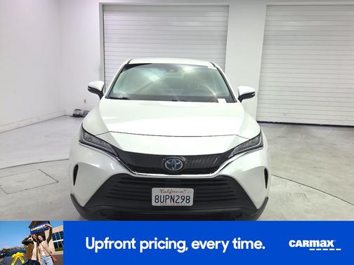 White 2021 Toyota Venza LE