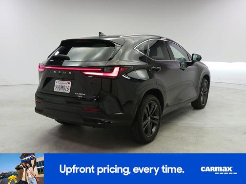 Black 2025 Lexus NX 450h+ Luxury