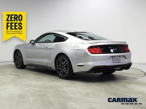 Silver 2018 Ford Mustang GT Premium