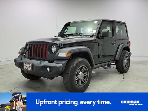 Black 2022 Jeep Wrangler Sport