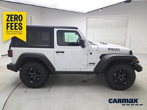 White 2023 Jeep Wrangler Willy's