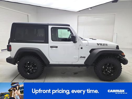 White 2023 Jeep Wrangler Willy's