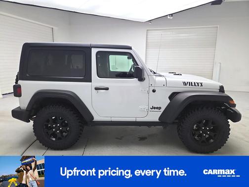 White 2023 Jeep Wrangler Willy's