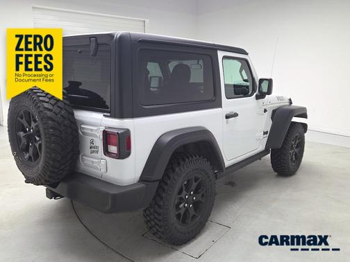 White 2023 Jeep Wrangler Willy's