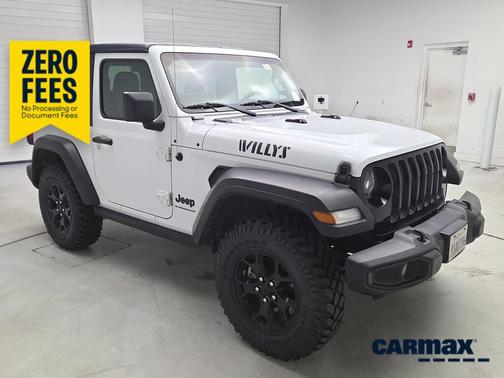 White 2023 Jeep Wrangler Willy's