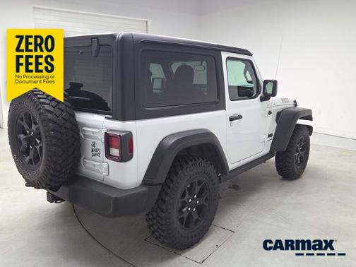 White 2023 Jeep Wrangler Willy's