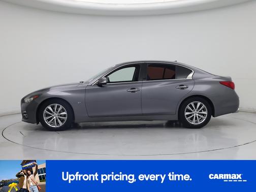 Gray 2015 INFINITI Q50 Premium