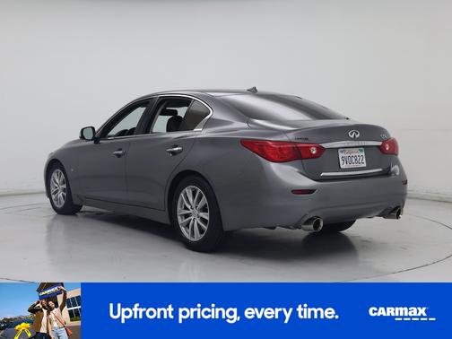 Gray 2015 INFINITI Q50 Premium