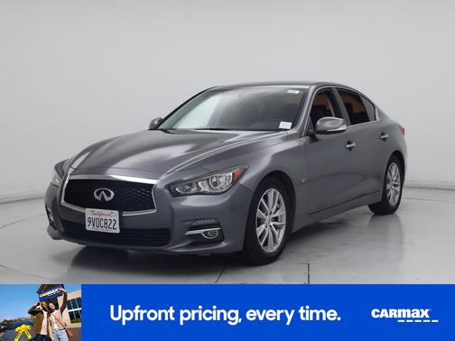 Gray 2015 INFINITI Q50 Premium