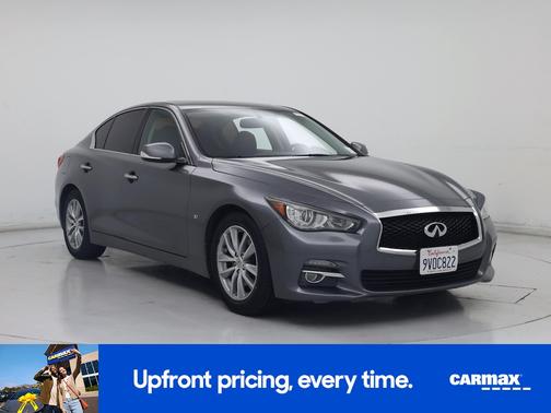 Gray 2015 INFINITI Q50 Premium