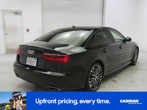 Black 2018 Audi A6 Sport