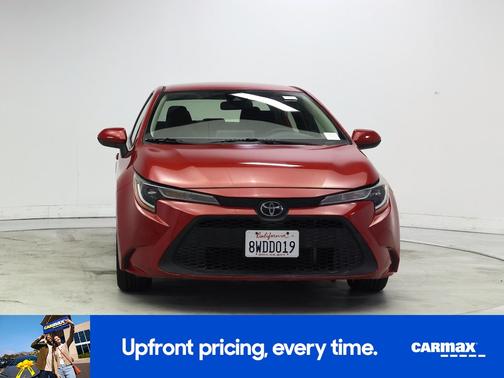 Red 2020 Toyota Corolla LE