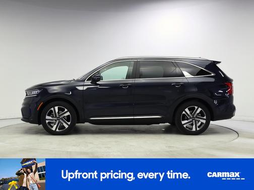 Blue 2023 Kia Sorento Hybrid EX