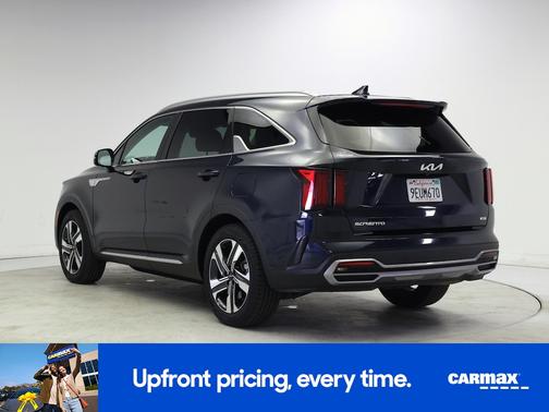 Blue 2023 Kia Sorento Hybrid EX
