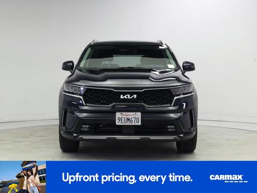 Blue 2023 Kia Sorento Hybrid EX