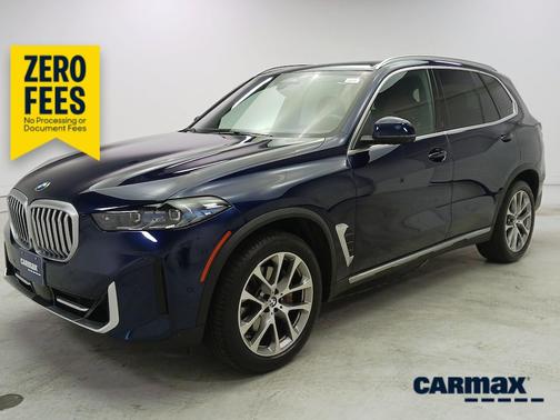 Blue 2024 BMW X5 xDrive40i
