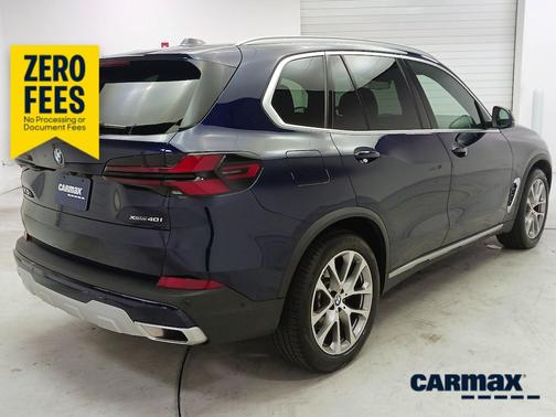 Blue 2024 BMW X5 xDrive40i