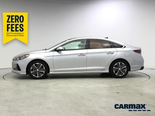 Silver 2018 Hyundai SONATA Hybrid Limited