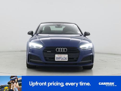 Blue 2019 Audi A5 Premium Plus