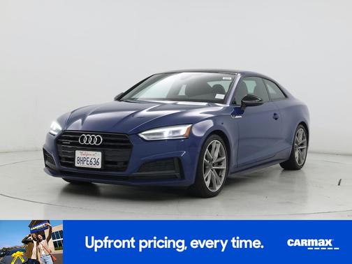 Blue 2019 Audi A5 Premium Plus